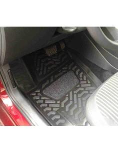 Коврики в салон Aileron на VW Polo SD (2010-) (3D с...