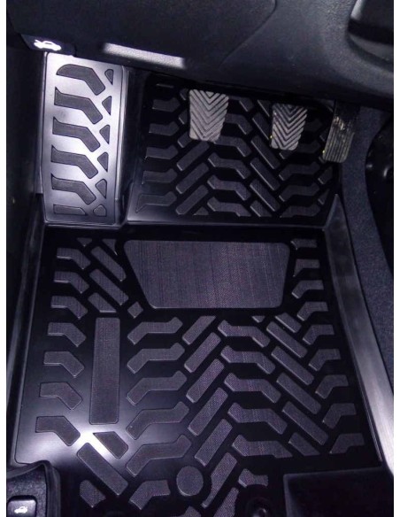 Коврики в салон Aileron на Kia Rio IV (06.2017-) (3D с подпятником)