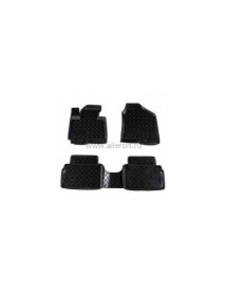 Коврики в салон Aileron на Kia Sportage III (2010-) (3D с подпятником)/Hyundai ix35 (2010-)