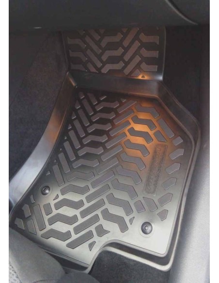 Коврики в салон Aileron на Skoda Octavia (A7) (2013-) (3D с подпятником)