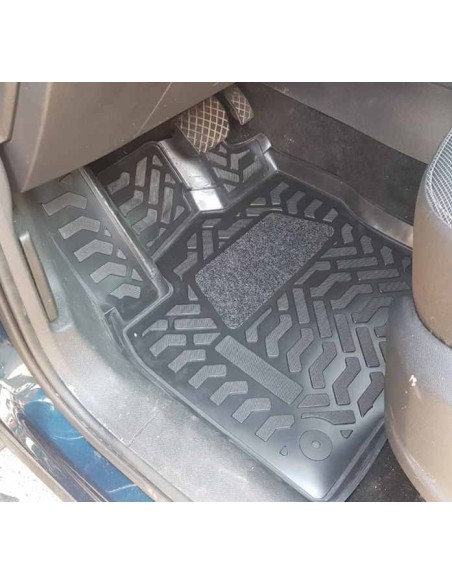 Коврики в салон Aileron на Skoda Kodiaq (2017-) (3D с подпятником)