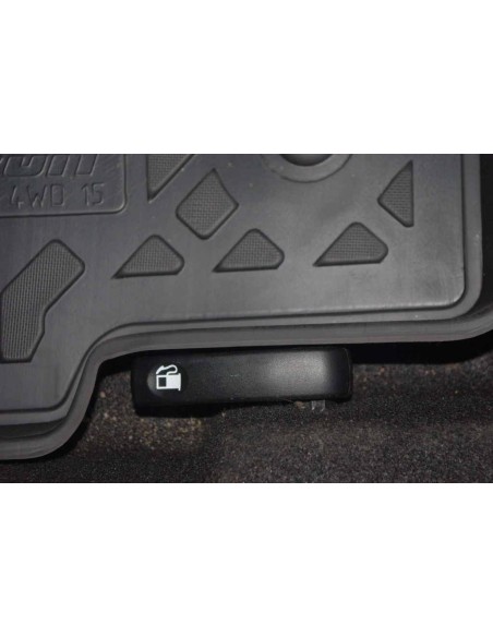 Коврики в салон "Aileron"  для  Renault Duster/Kaptur 4WD (2015-) (3D с подпятником) (рестайлинг)