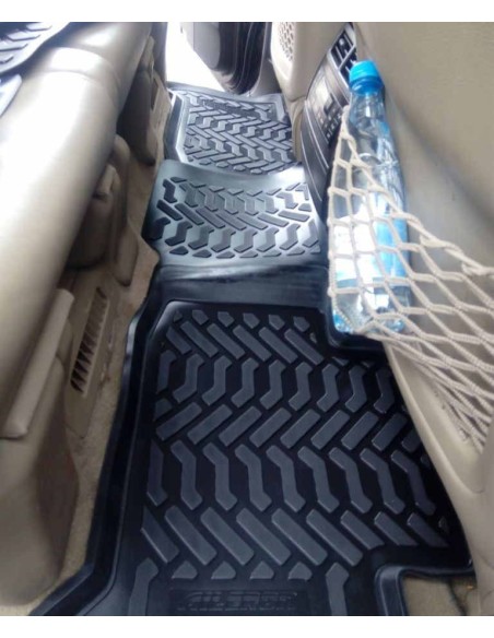 Коврики в салон Aileron на Toyota LC 200 (2007-16) (5 мест, штатн. кр.)