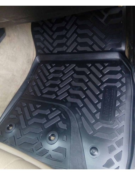 Коврики в салон Aileron на Toyota LC 200 (2007-16) (5 мест, штатн. кр.)